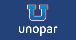 Logotipo da Unopar, instituição atendida pela Graduação Total